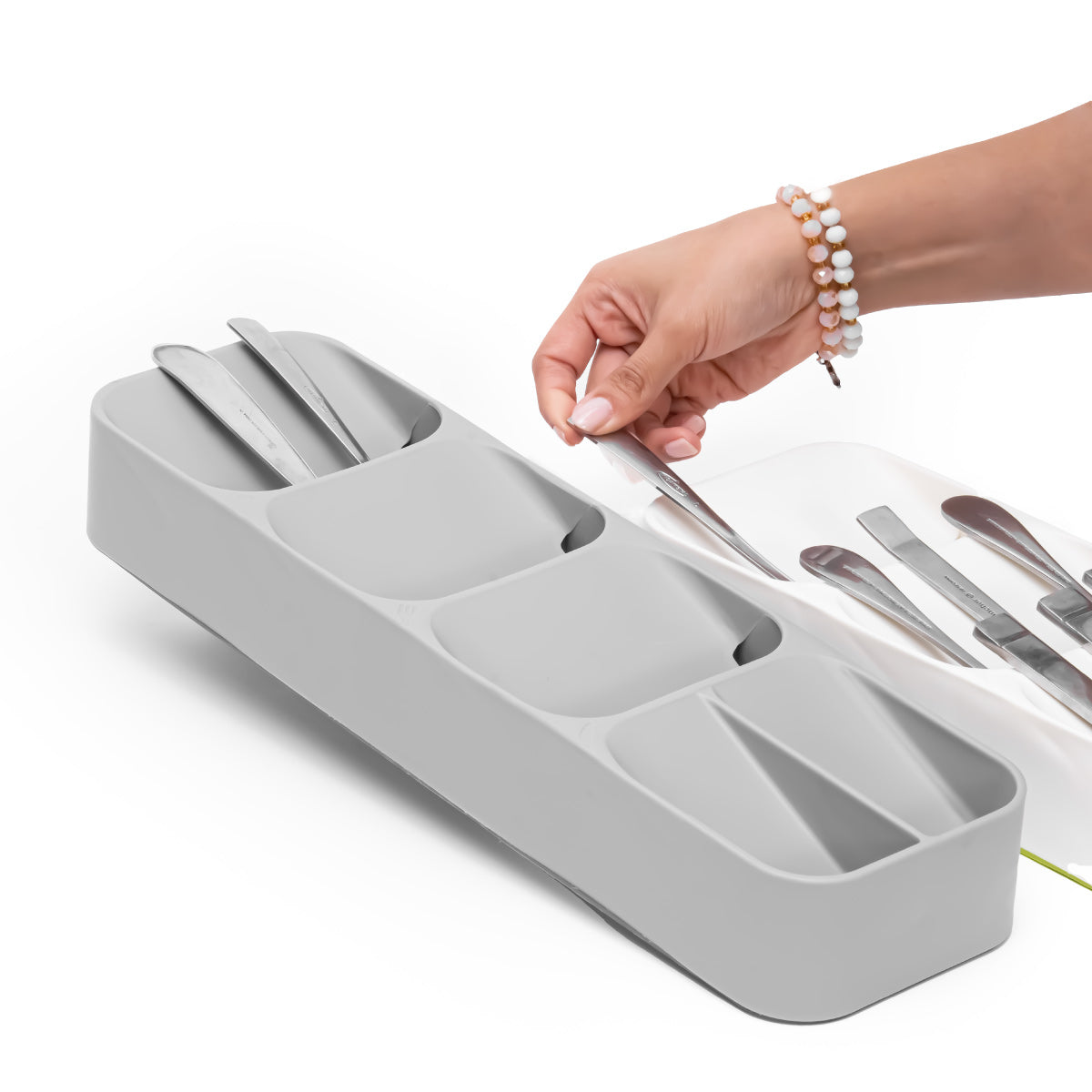 Organizador de cubiertos y cuchillos de cocina