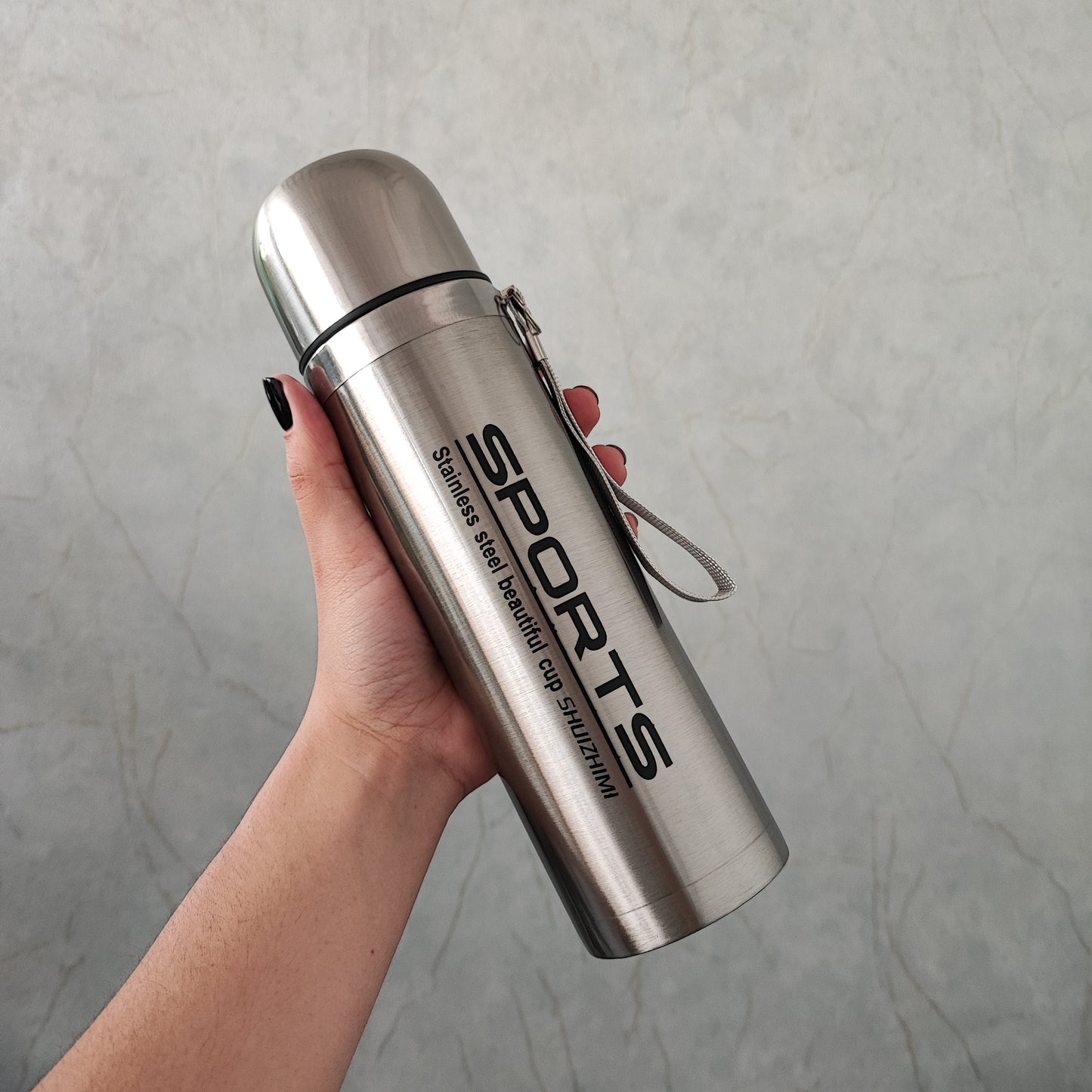 Termo isotérmico deportivo de acero inoxidable 500 ml