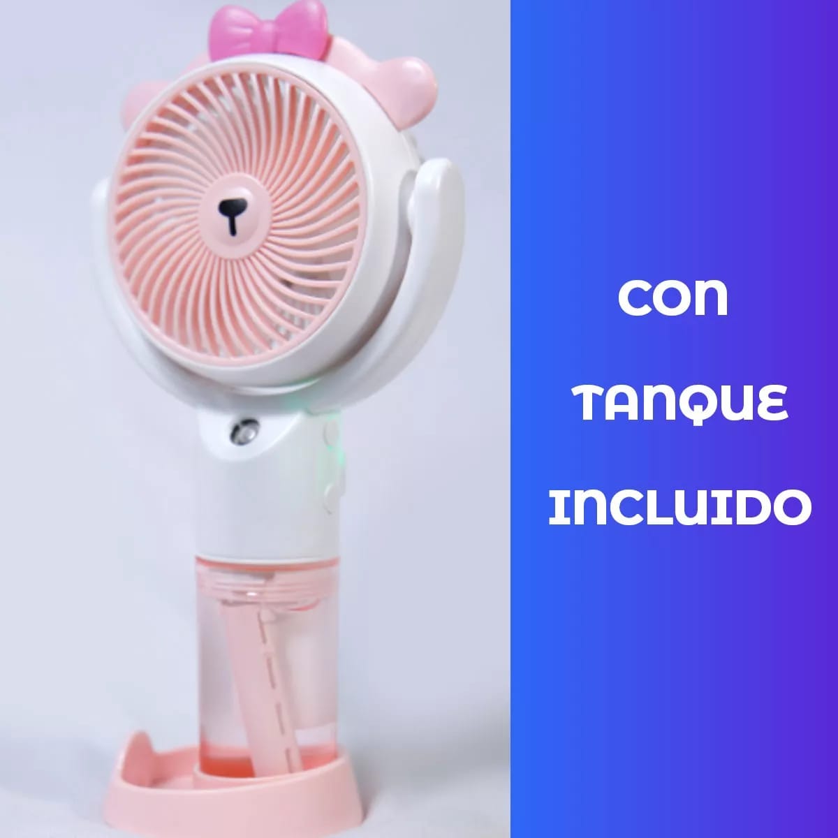 Ventilador con atomizador