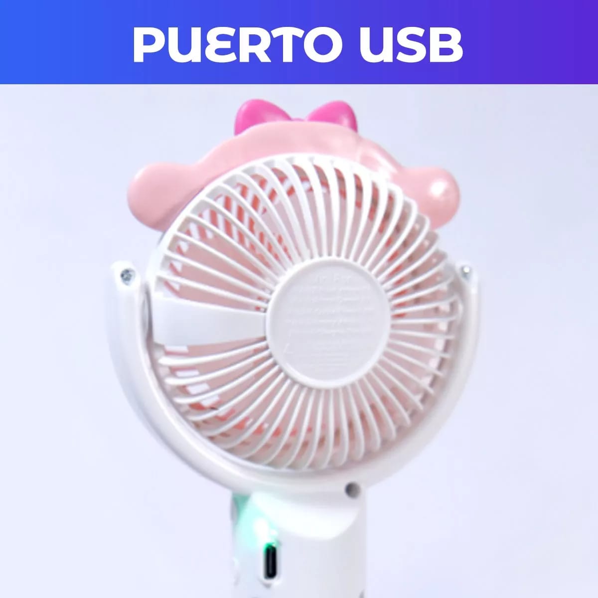 Ventilador con atomizador