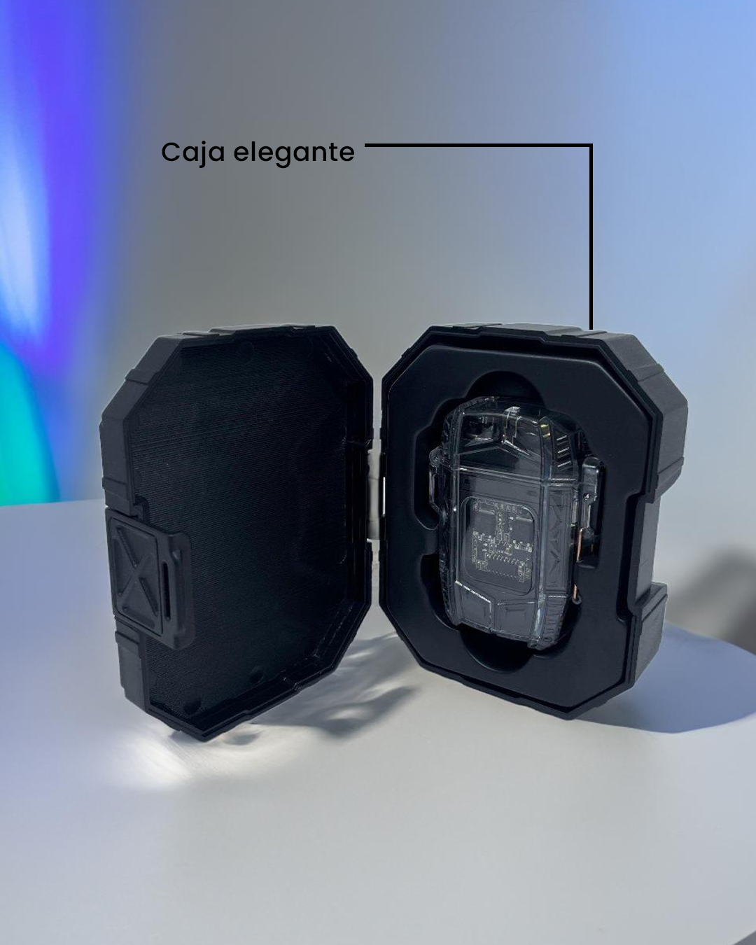 Linterna de bolsillo con encendedor
