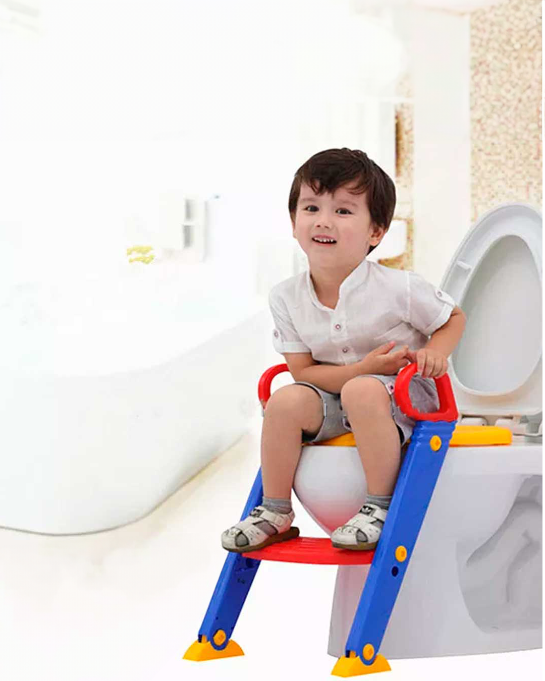 Entrenador para baño