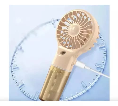 Mini ventilador con humidificador