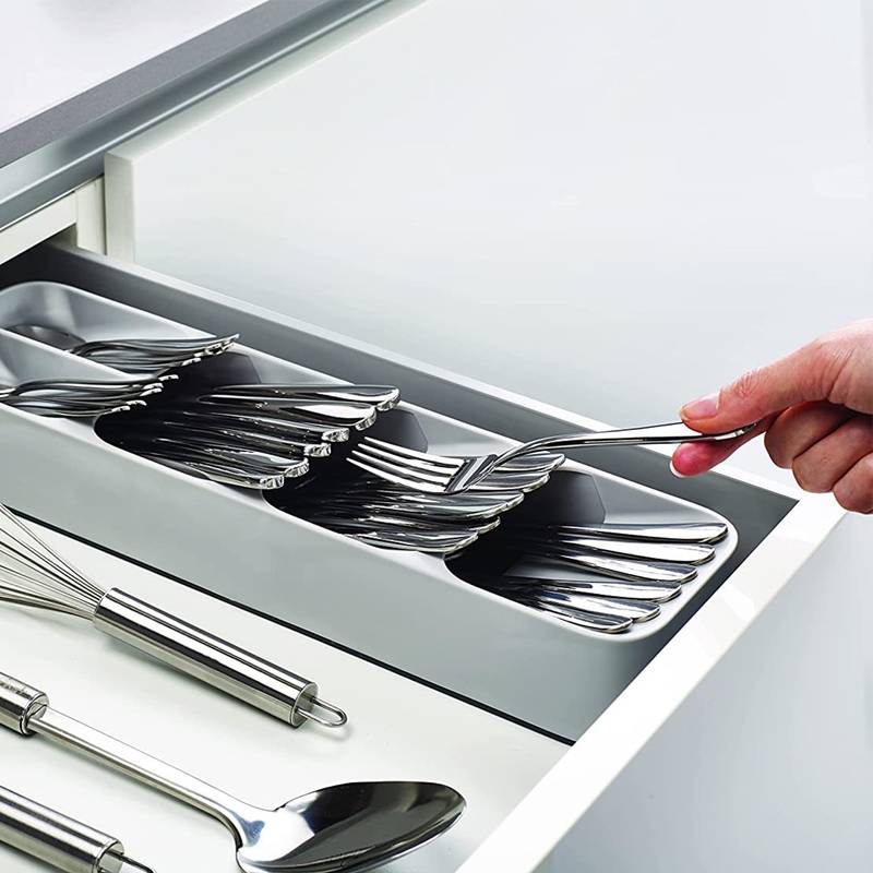 Organizador de cubiertos y cuchillos de cocina