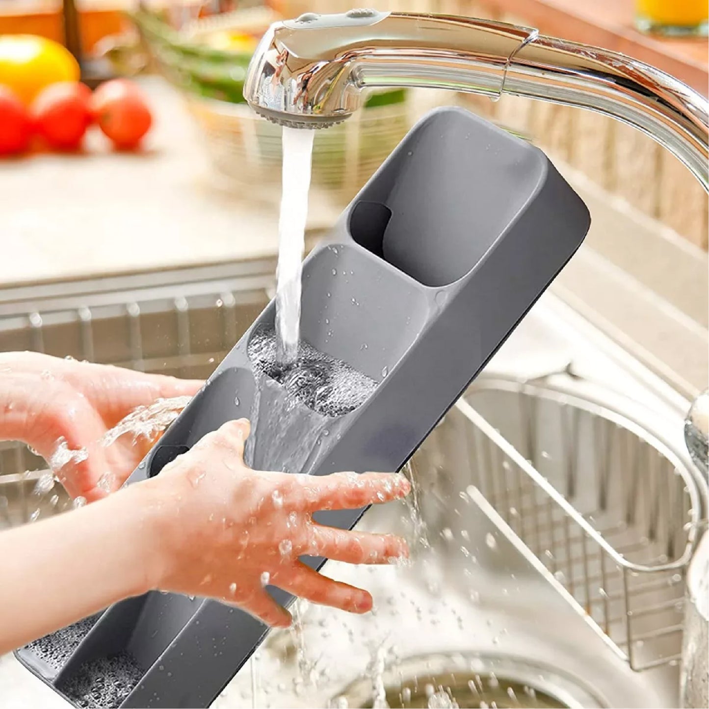 Organizador de cubiertos y cuchillos de cocina