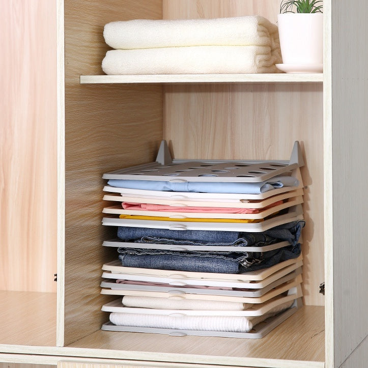 Organizadores apilables de camisas x6 unidades