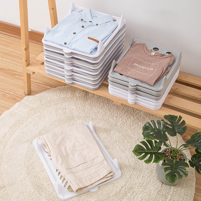 Organizadores apilables de camisas x6 unidades