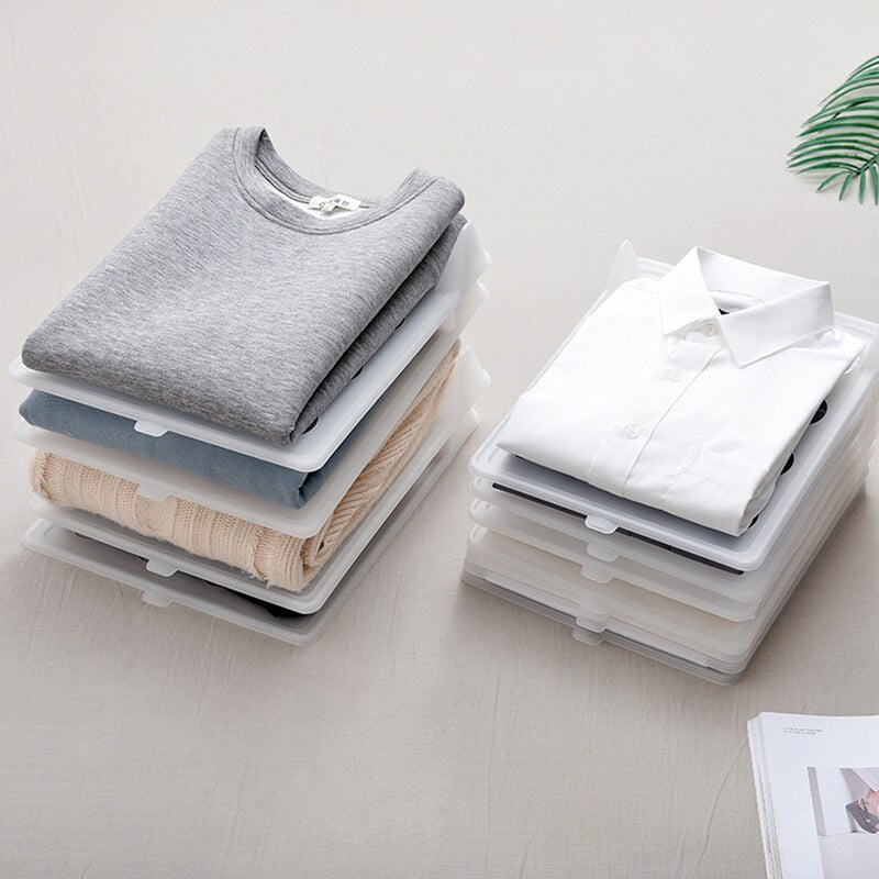 Organizadores apilables de camisas x6 unidades
