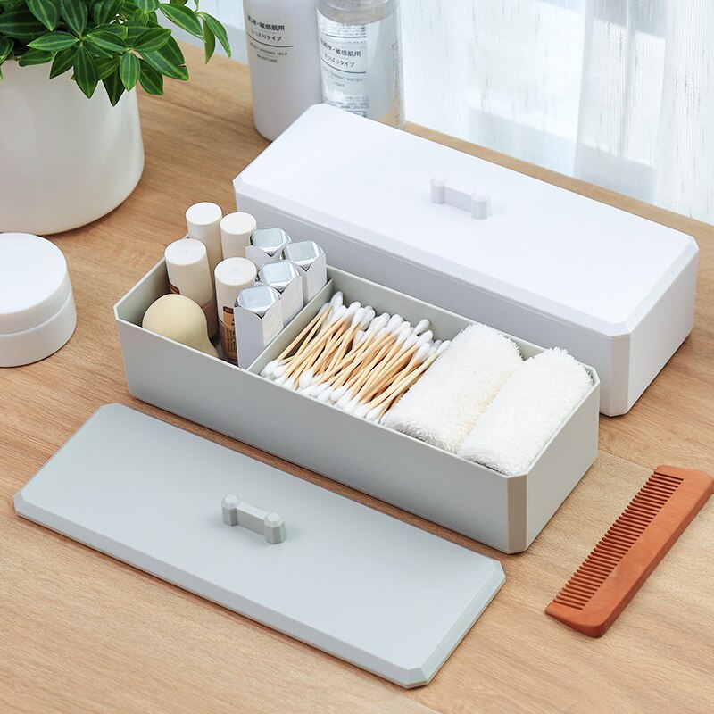Organizador de cosméticos y caja de almacenamiento