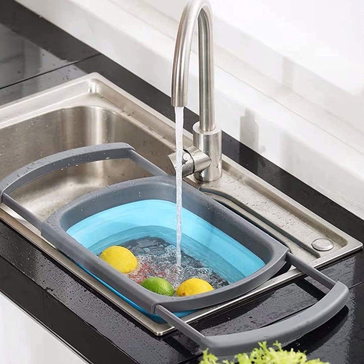 Escurridor para cocina plegable