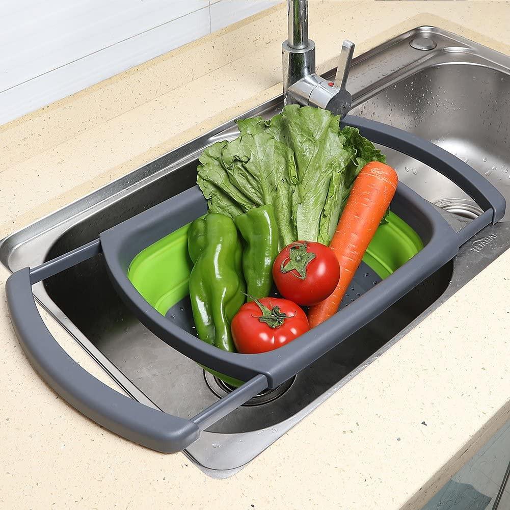 Escurridor para cocina plegable