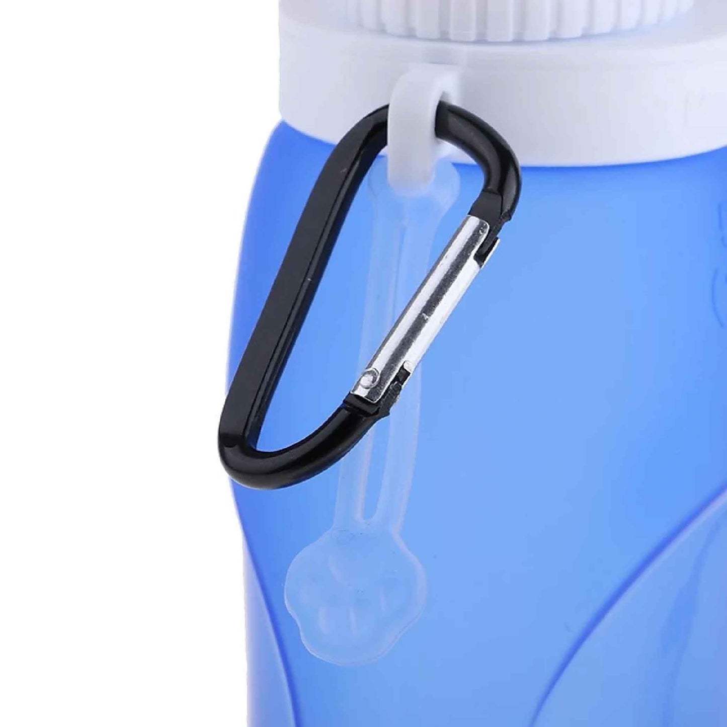 Botella de agua plegable de silicona