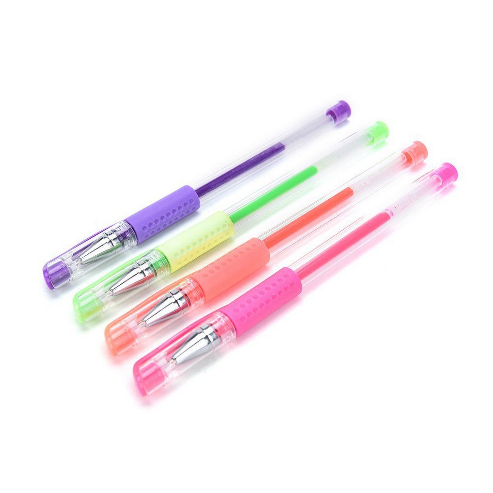 Kit Artístico Escolar Bolígrafos, crayolas y lapiceros tipo gel x5