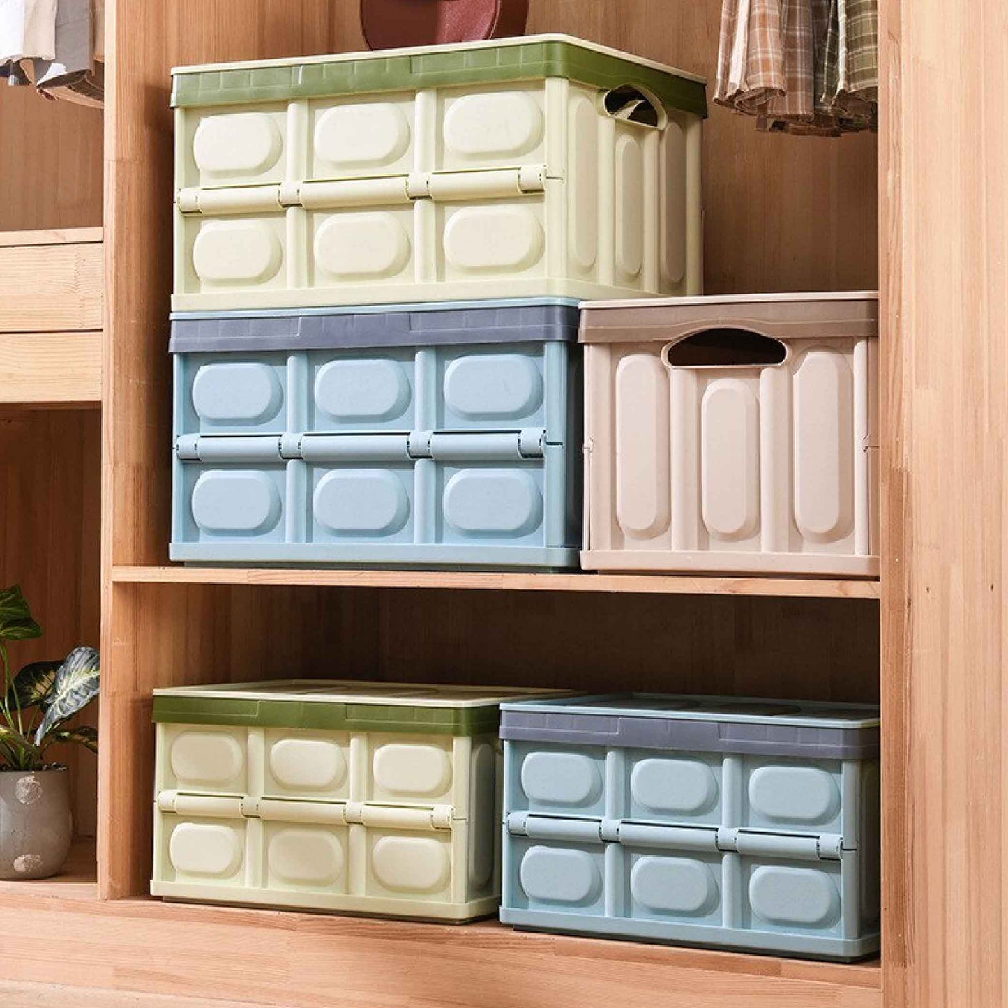 Caja organizadora plegable tamaño mediano