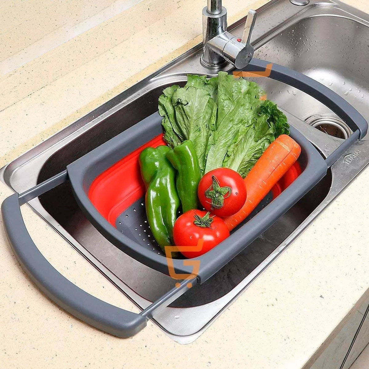 Escurridor para cocina plegable