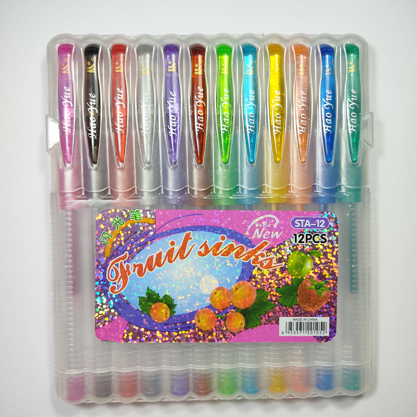 Kit Artístico Escolar Bolígrafos, crayolas y lapiceros tipo gel x5