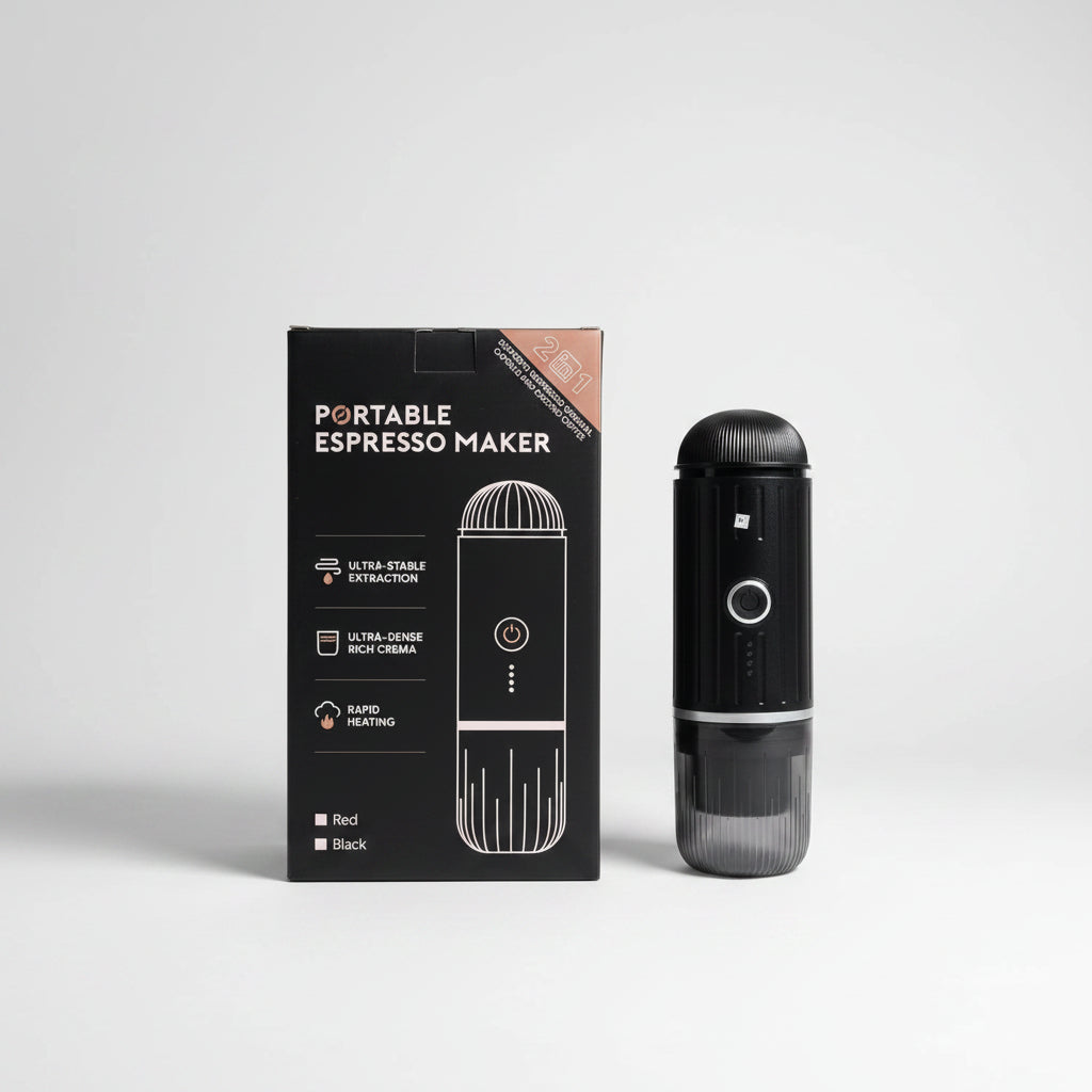 Máquina de espresso portátil con caja Portable Espresso Maker 2in1