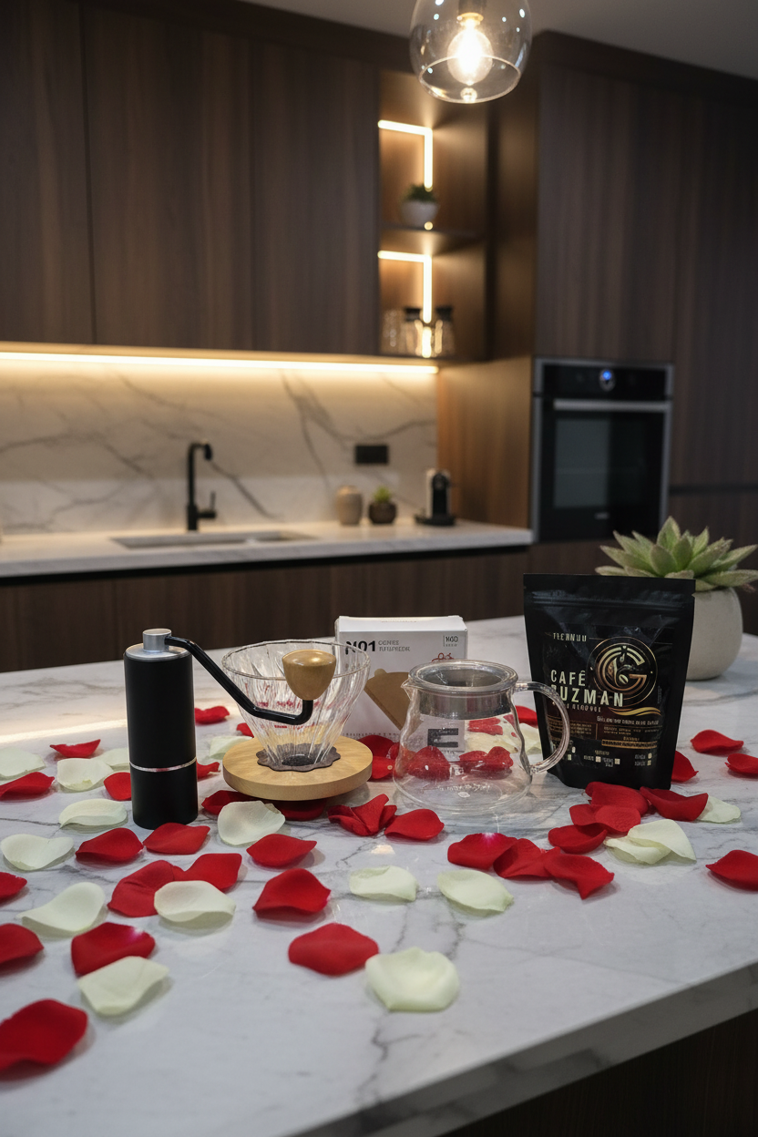 Kit Día del Padre – V60 + Molino Cerámico + Server 360ml + Filtros + Café Premium 125g