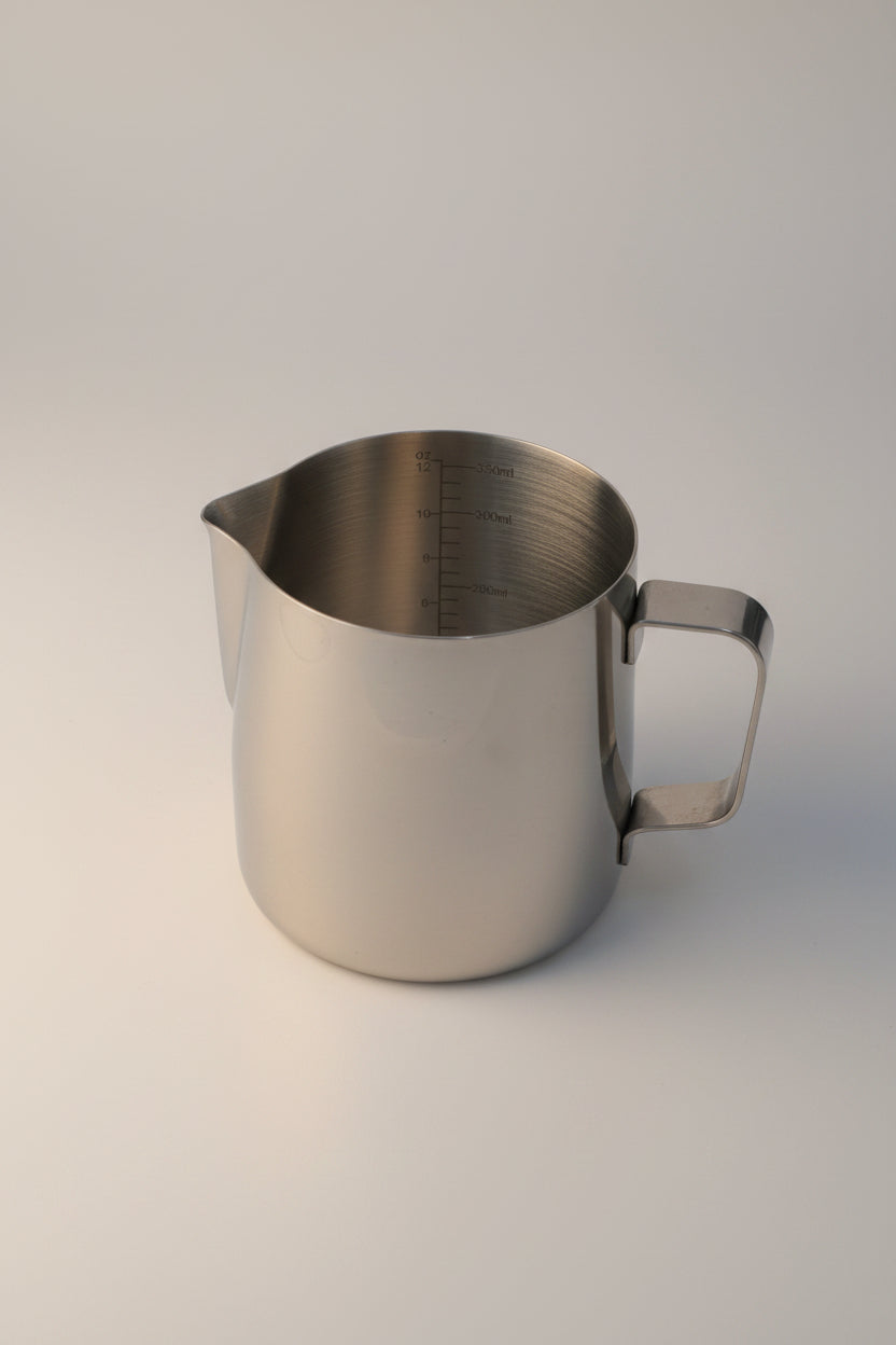 Jarra Espumadora de Acero Inoxidable 350ml – Pico Preciso para Latte Art