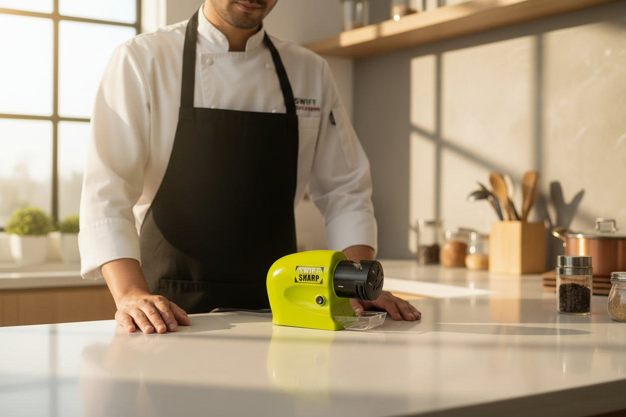 Afilador Eléctrico Swift- Revive Tus Cuchillos en Segundos