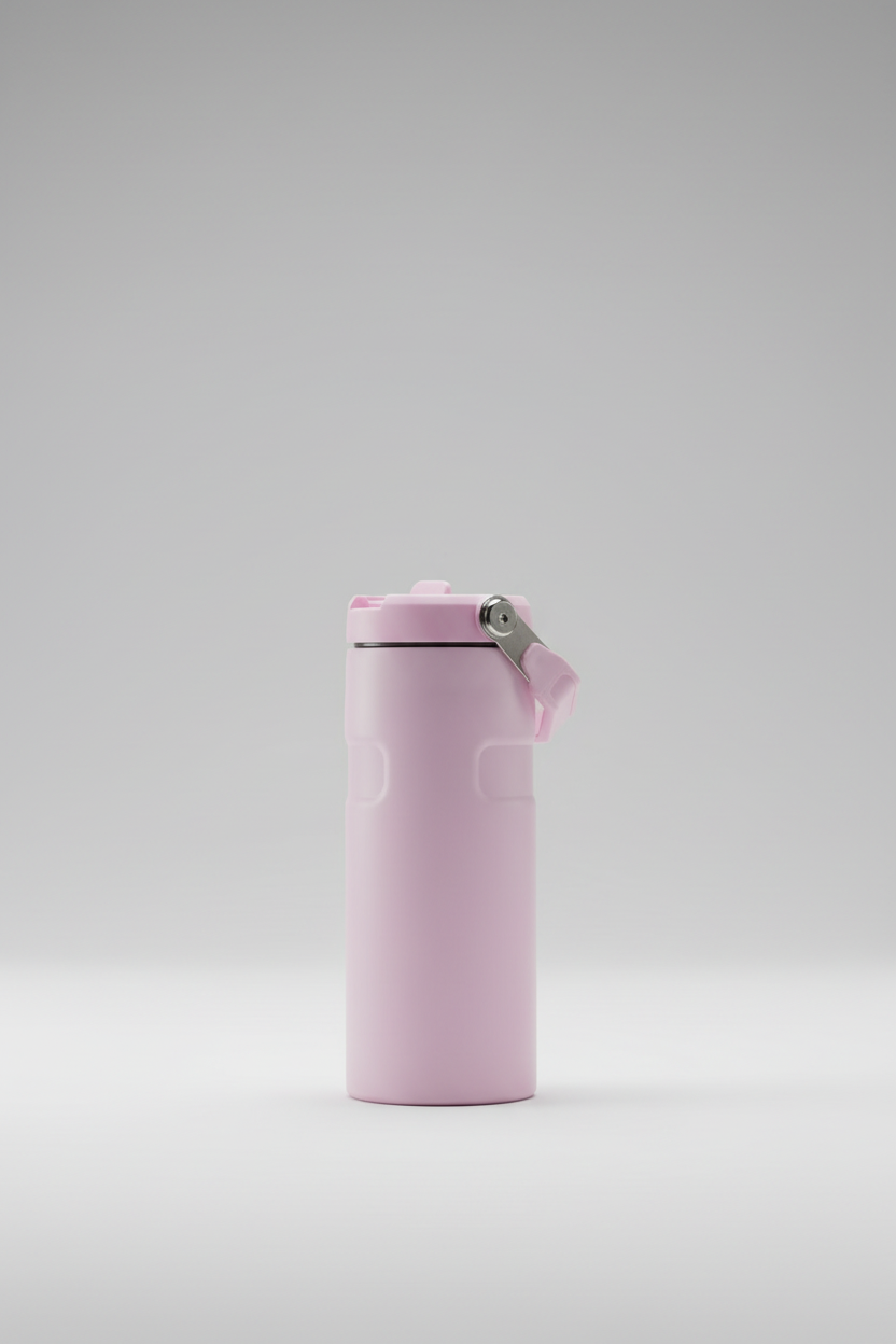 Termo Isotérmico IceFlow Flip Straw Tumbler 510ml | Asa Superior | 5 Colores Mate