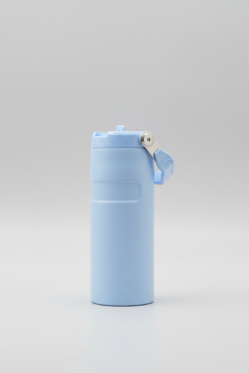 Termo Isotérmico IceFlow Flip Straw Tumbler 510ml | Asa Superior | 5 Colores Mate