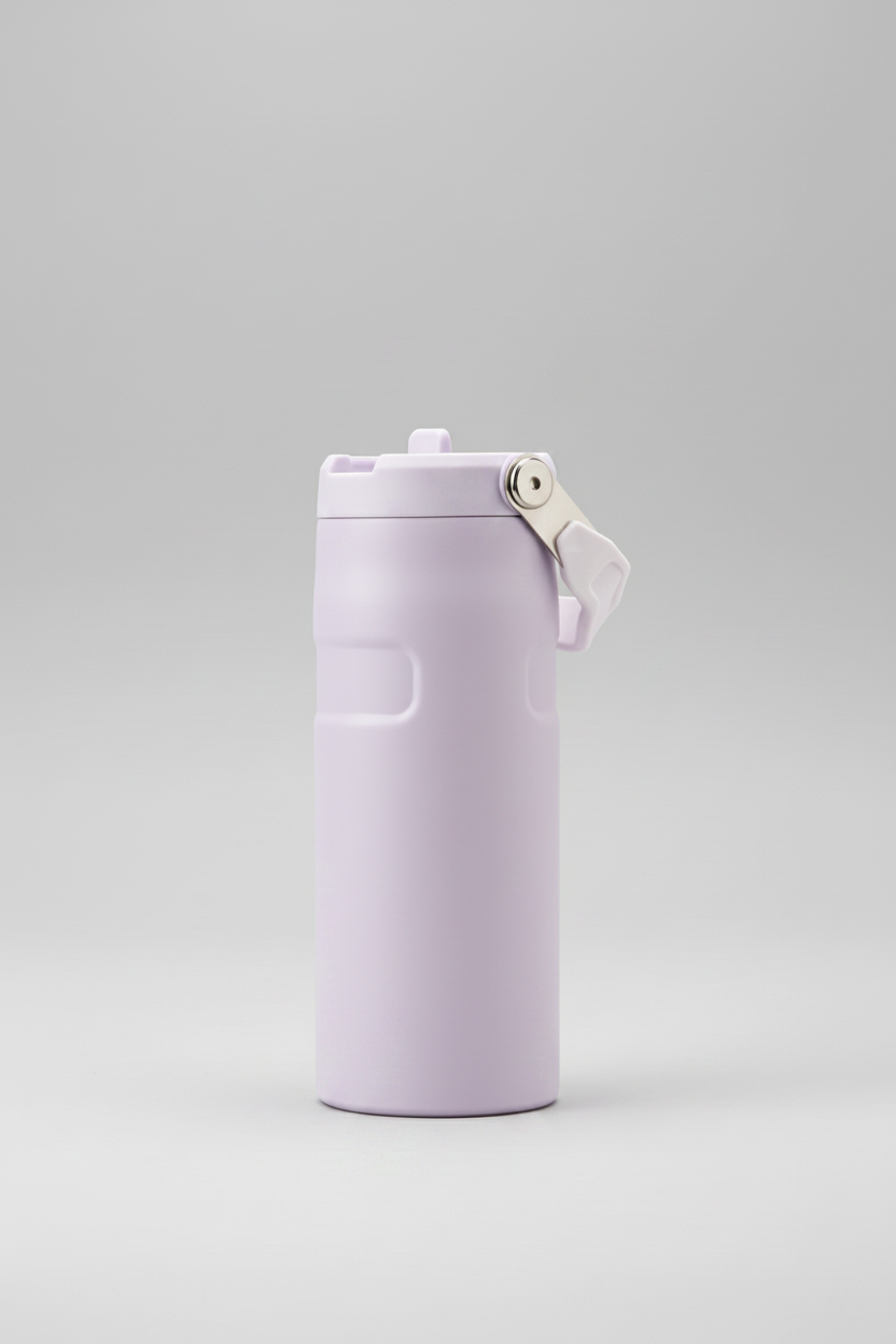 Termo Isotérmico IceFlow Flip Straw Tumbler 510ml | Asa Superior | 5 Colores Mate