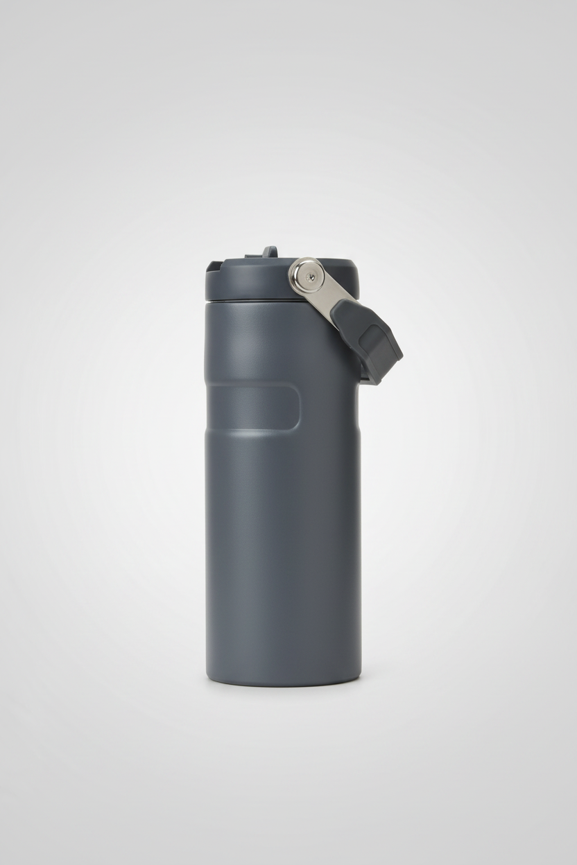 Termo Isotérmico IceFlow Flip Straw Tumbler 510ml | Asa Superior | 5 Colores Mate
