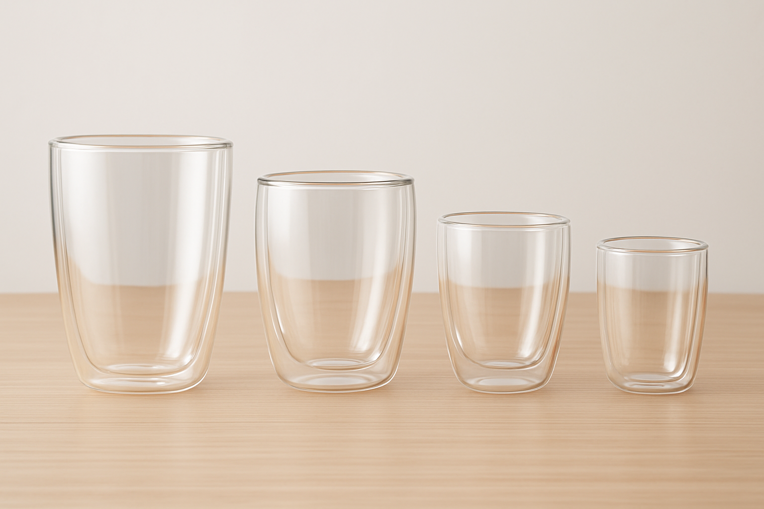 Vasos de Vidrio Doble Pared: La Fusión Perfecta de Estilo y Funcionalidad
