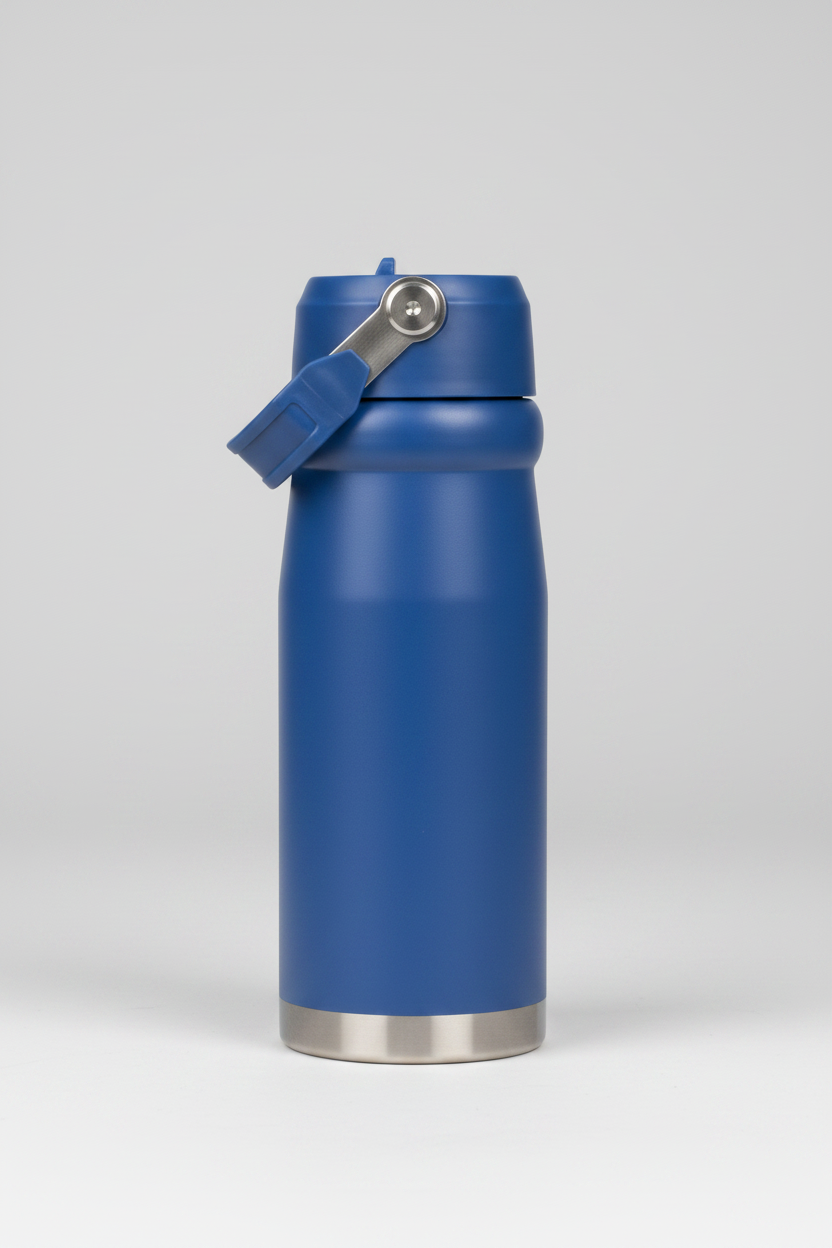 Termo Isotérmico Stay Chill Portable Straw Cup 650ml | Asa y Pitillo | 4 Colores Mate