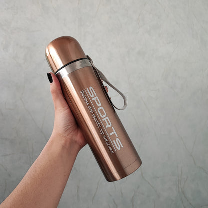 Termo isotérmico deportivo de acero inoxidable 500 ml
