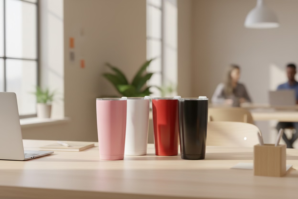 Vaso Térmico "Skinny" 20oz (600ml) Tipo Starbucks - Acero Inoxidable