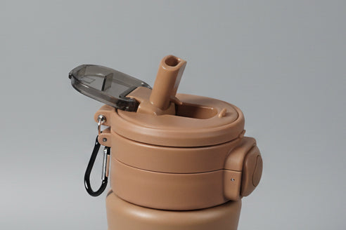 Termo "Supersport" ISOTERMICO de 1000ml (1 Litro) - Tapa Dual: Pitillo + Chorro