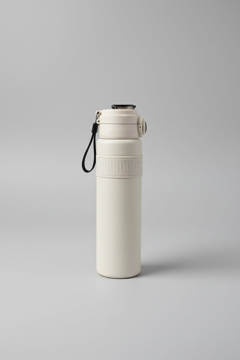 Termo "Supersport" ISOTERMICO de 1000ml (1 Litro) - Tapa Dual: Pitillo + Chorro