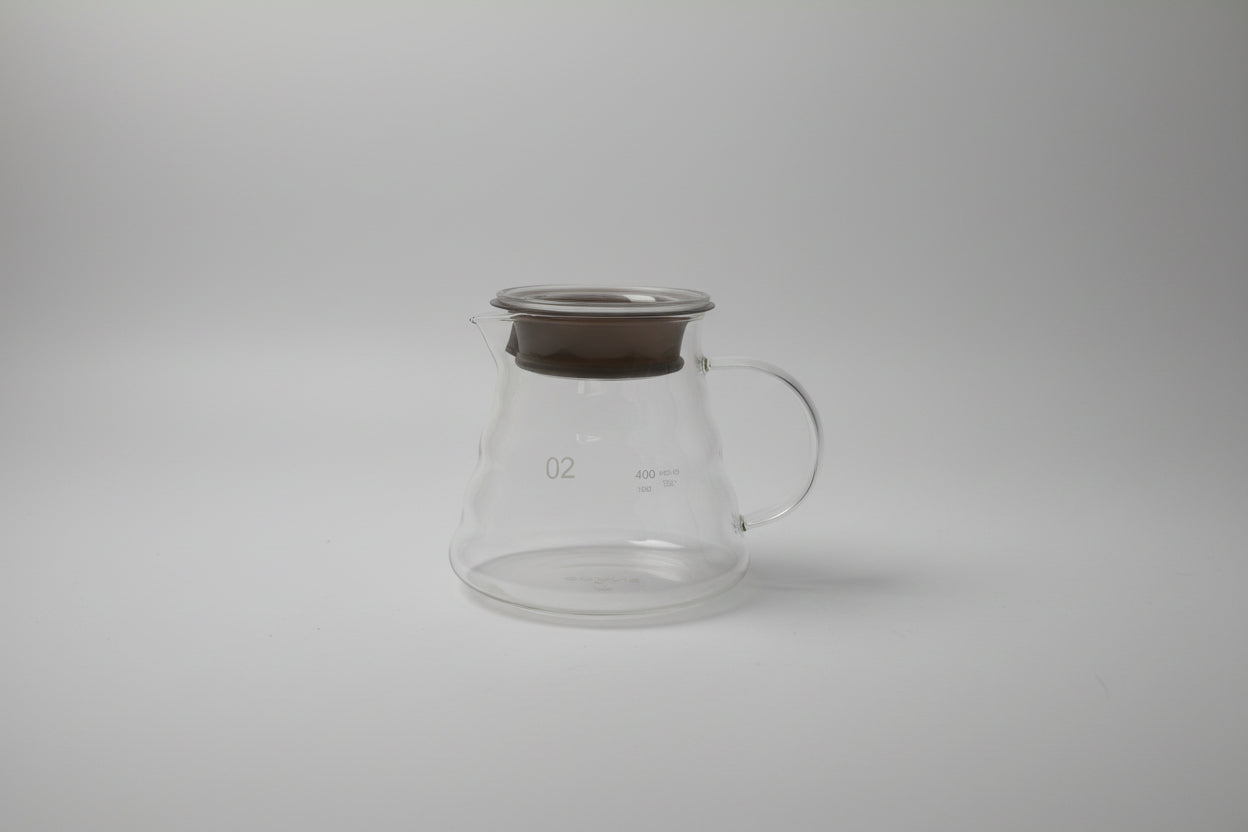 Jarra Server de Café 600ml (Borosilicato) - Tapa con Sello de Silicona