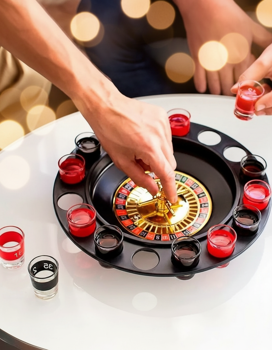 Tablero ruleta shots