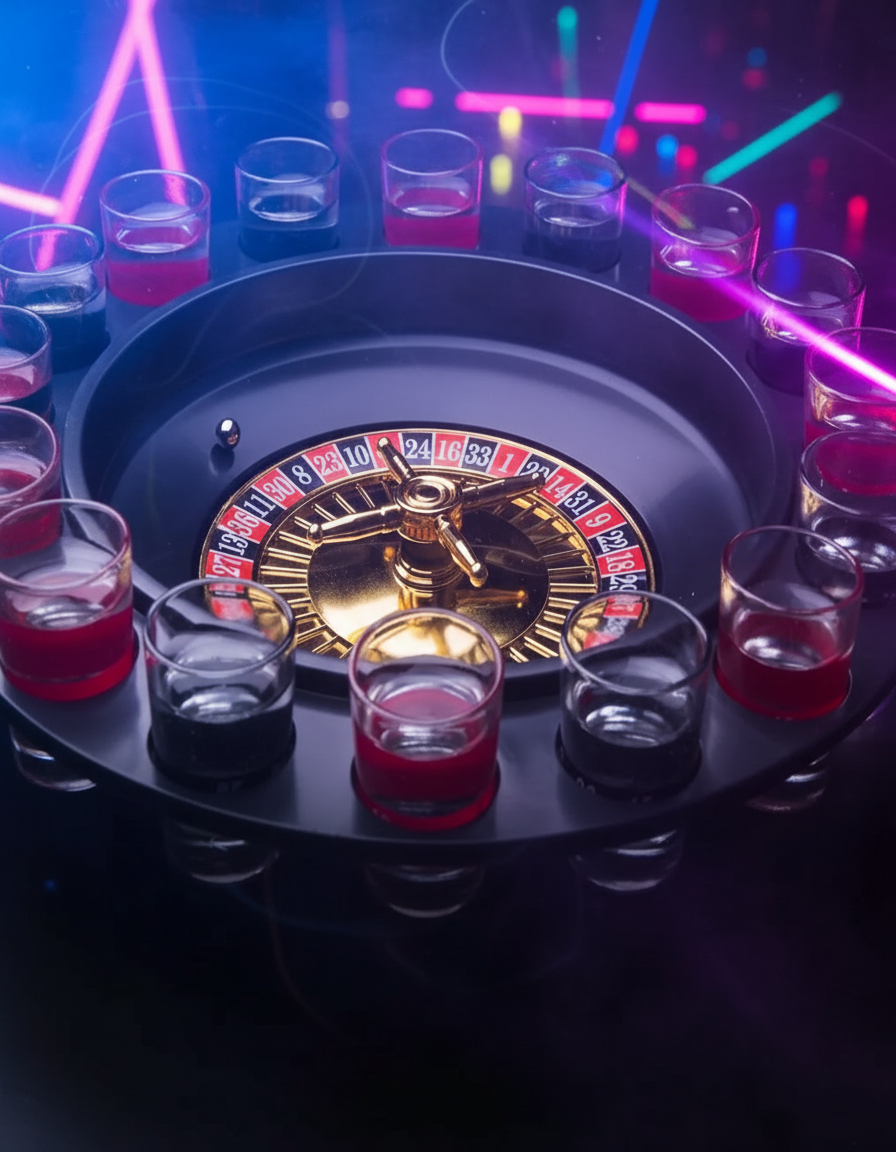 Tablero ruleta shots