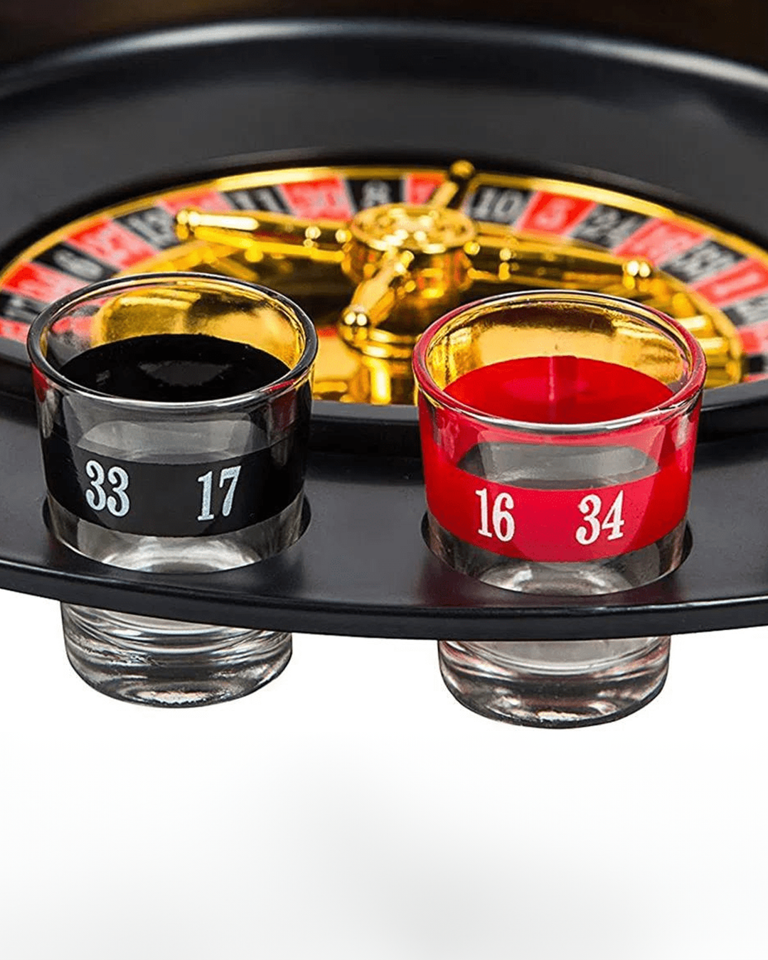 Tablero ruleta shots