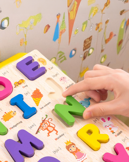 Puzzle ABC inglés