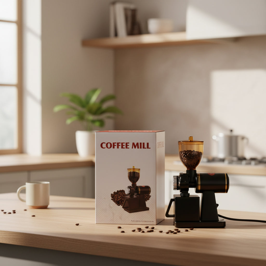 Moledor de café : Cuchillas de Acero Inoxidable para Polvo Extra Fino