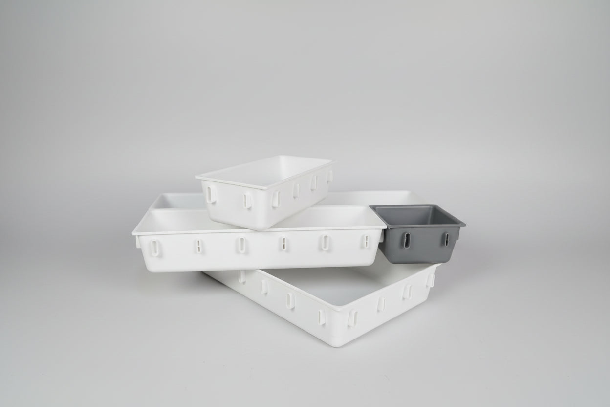 Bandeja Cubiertera XL: 6 Divisiones para Cucharas, Tenedores y Utensilios