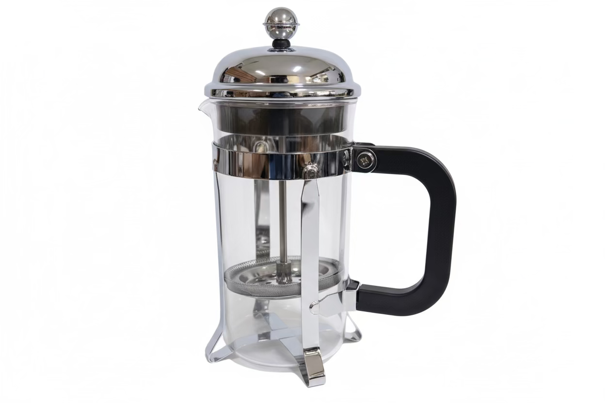 Cafetera Prensa Francesa 600ml con Diseño: Ideal para Compartir (2 a 3 Tazas)