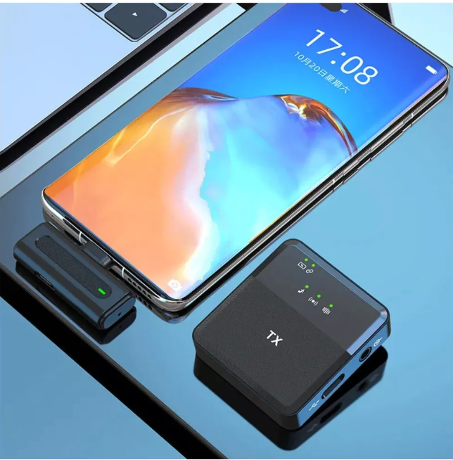 Microfono Inalambrico SX8 negro