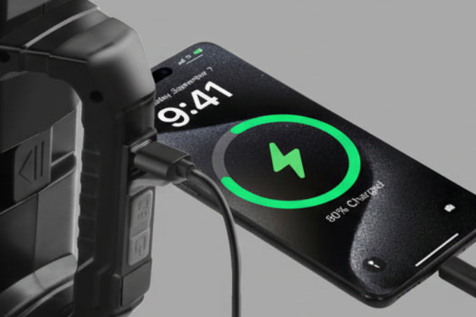 Kit de Supervivencia 5-en-1: Linterna Solar/Dínamo + Powerbank + Herramientas (Energía Infinita)