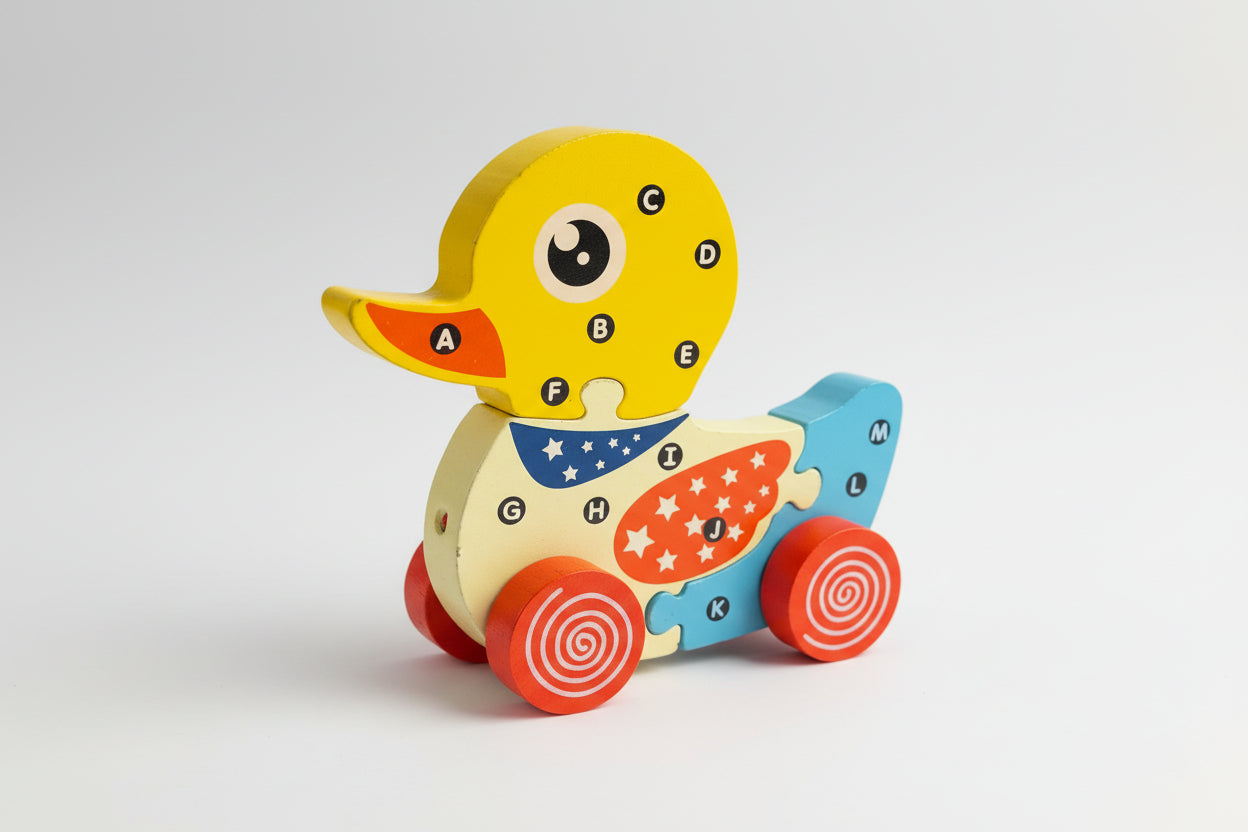 Mascota Didáctica Desarmable con Ruedas - Estimulación Motriz...