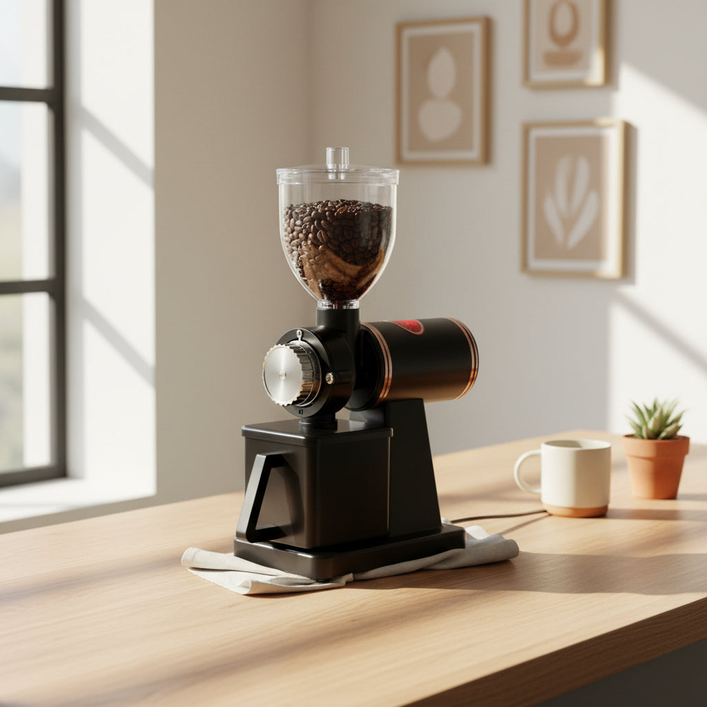 Moledor de café : Cuchillas de Acero Inoxidable para Polvo Extra Fino