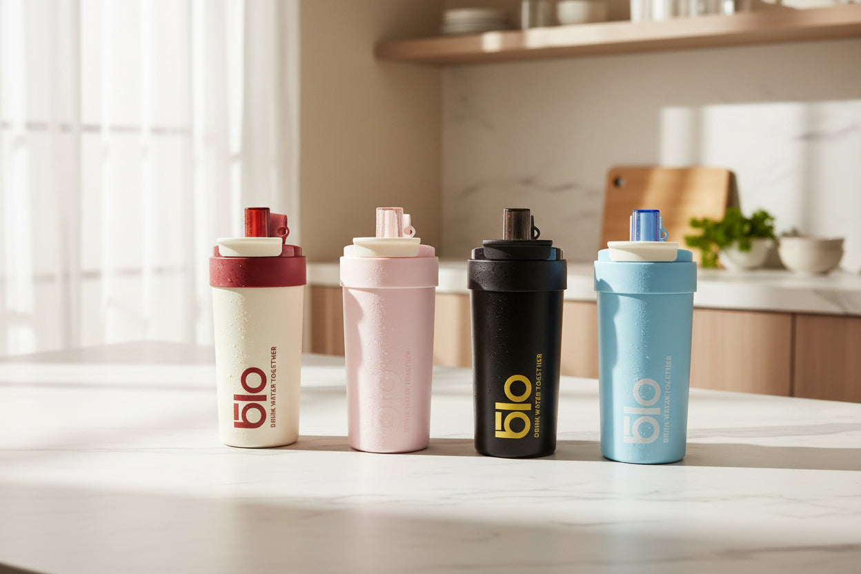 Termo Botella Térmica Personal 500ml: Tu Café Caliente de Casa a la Oficina